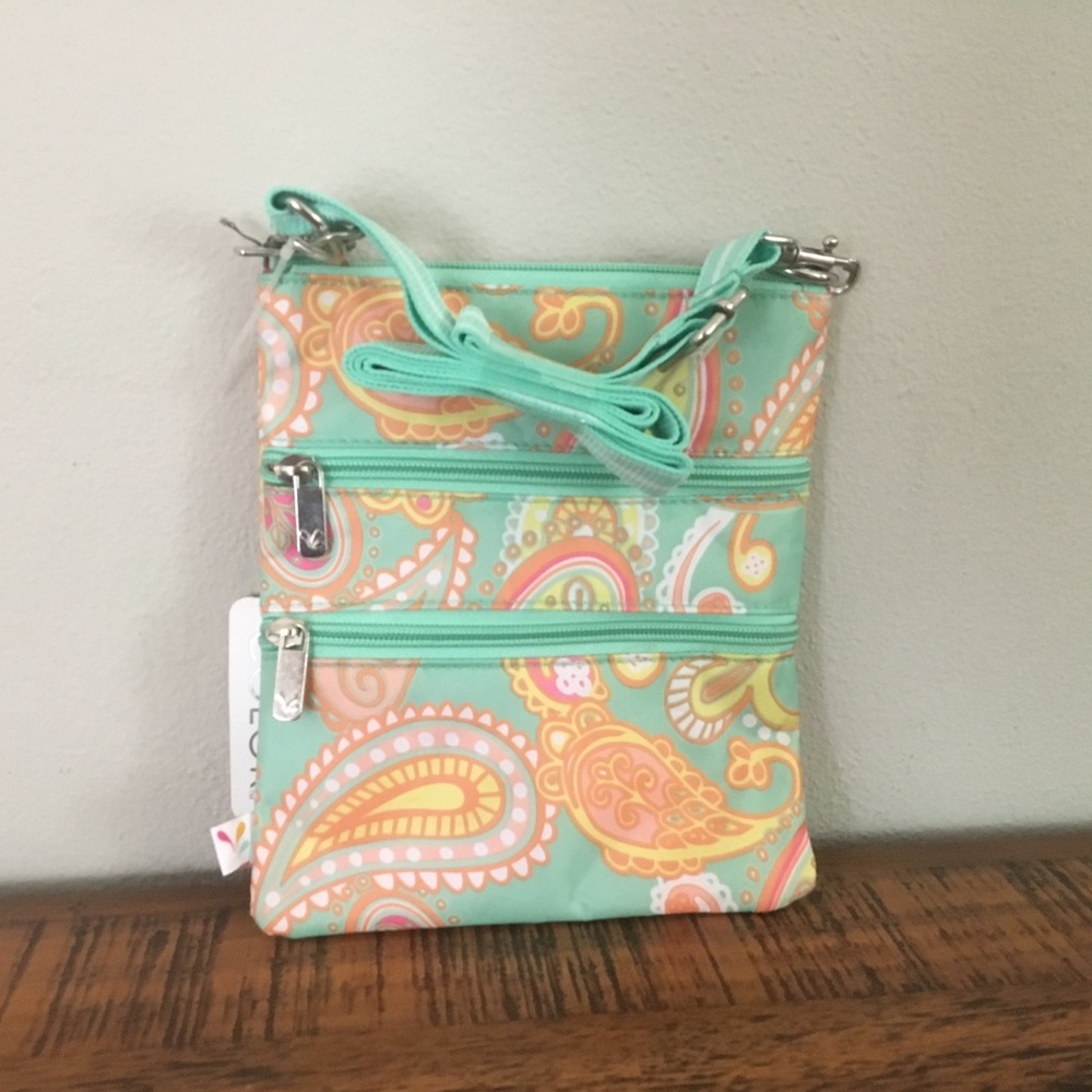 All For Color Paisley Cross-body Bag